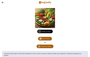 Ingredify - Food Scanner screenshot 1