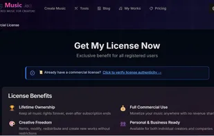 VlogMusic.io screenshot 2