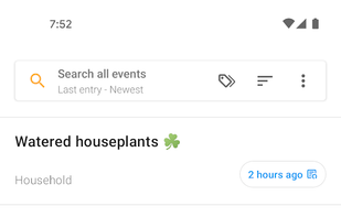 TimeJot screenshot 1