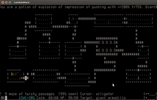 LambdaHack screenshot 1
