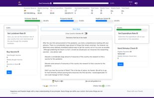 CEO of Pandemic screenshot 2