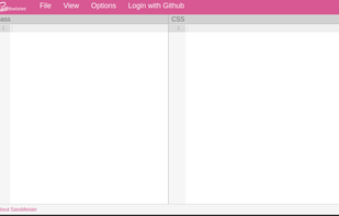 SassMeister screenshot 1