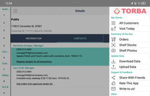 TORBA Retail screenshot 1