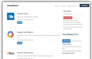 CloudStatus screenshot 1