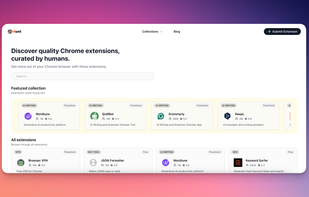 ChromeHunt home page