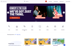 Eventbrite screenshot 1