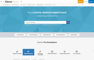 Elance Market screenshot 1