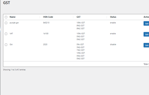 WooCommerce GST Plugin screenshot 1