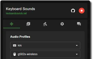 Keyboard Sounds screenshot 1