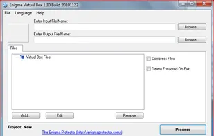 Enigma Virtual Box screenshot 1