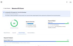 Resume ATS 2