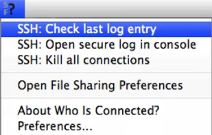 Who is connected? screenshot 1