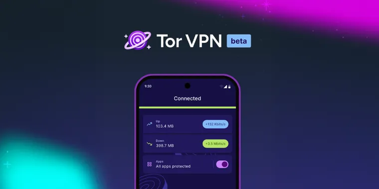 Tor Project launches a new VPN in beta for Android with per-app routing image