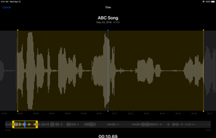 Voice memos screenshot 3