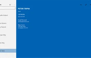 Microsoft People screenshot 1