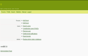 miniBB screenshot 1