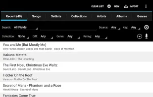 MobileSheets screenshot 1