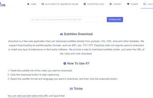 EasySub - Free Subtitle Downloader screenshot 1