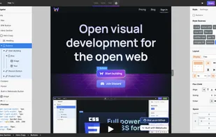 Webstudio screenshot 1
