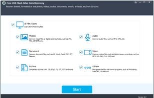 iLike Free USB Flash Drive Data Recovery screenshot 1