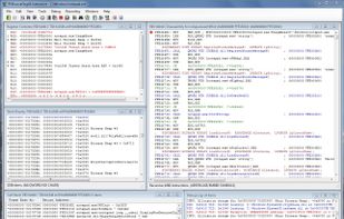 For those who prefer the "WinDBG" look, there is an option to hide the index. Sorry, no "command window".
