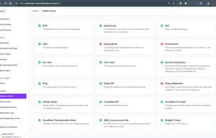 Admin Platform Health