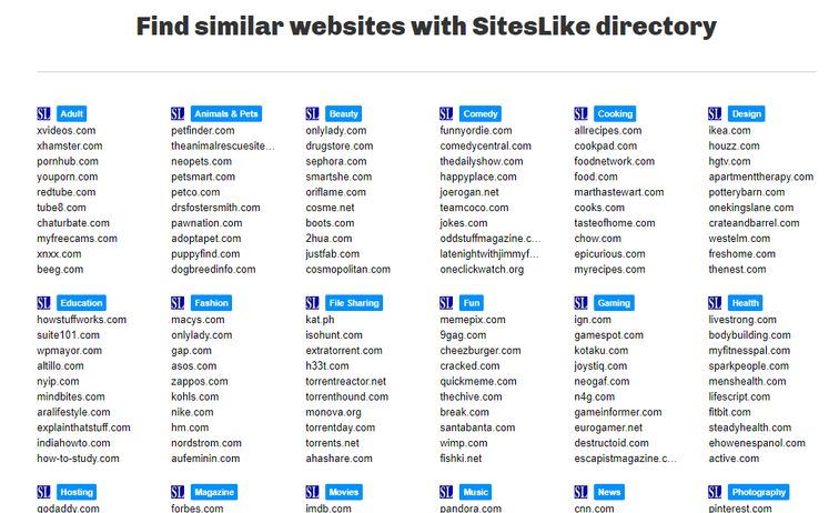 Top Similar Sites Alternatives: 25+ Similar Search Engines & Similar ...