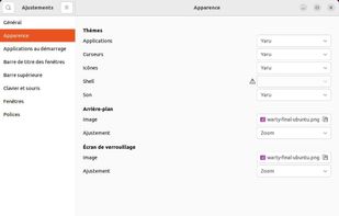 GNOME Tweaks screenshot 1