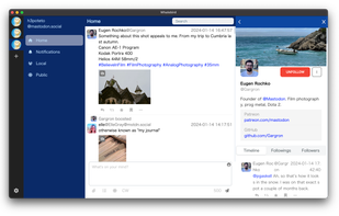Whalebird screenshot 1