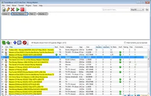 TorrentRover main window