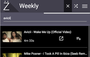 Mobile search in channel