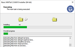 The MiKTeX Setup Wizard