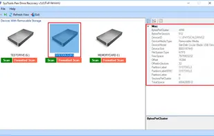 SD Card Data Recovery Software - SysTools screenshot 1