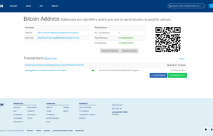 Blockchain - Bitcoin Block Explorer screenshot 1