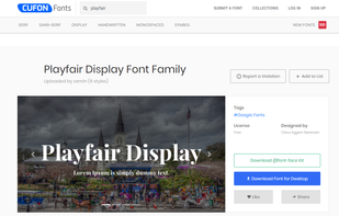 CufonFonts screenshot 3