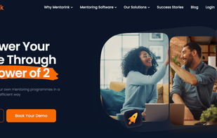 mentoring website screenshot