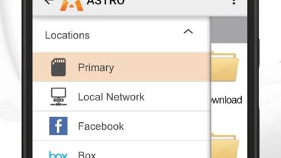 ASTRO File Manager screenshot 1