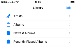 Amperfy Music screenshot 2