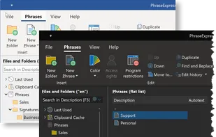 PhraseExpress screenshot 2
