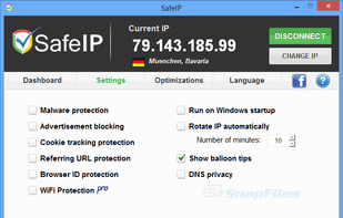 SafeIP screenshot 1