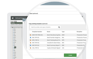 Template building and document generation