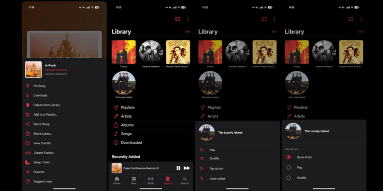 Apple Music 5.0 brings iOS 26 features to Android with Pinned Items and Lyrics Translation image