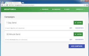 Recapture.io screenshot 1