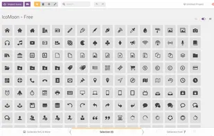 IcoMoon screenshot 1