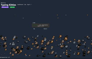 Typing Kitties screenshot 1