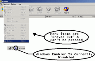 Windows Enabler screenshot 1
