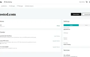 GoDaddy screenshot 1