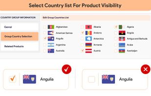Country Specific Products Magento 2 Extension