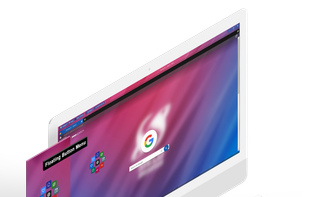 The floating button
This is another feature specific to Sielo.. This button can be moved everywhere in the browser to give you access to the main controls as easily as possible. It can also be transformed into a lateral toolbar.