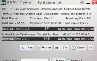 Total Copier screenshot 3